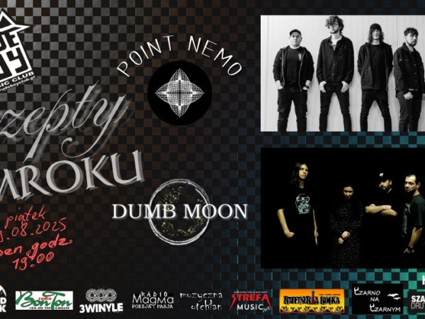 Szepty Mroku w Rudeboy Club Bielsko Biała z udziałem Dumb Moon i Point&nbsp;Nemo